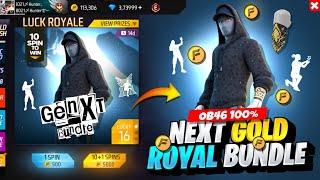 Next 100% Gold Royale Bundle Free Fire | New Event Free Fire Bangladesh Server | Free Fire New Event