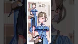 動きすぎ注意！佃煮のりお3.0新モデル…漫画家・社長・人妻Vtuber爆誕ｗｗｗ #shorts