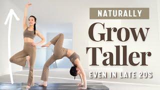 12min Grow Taller Yoga Stretch (worked for me even in my late 20s)