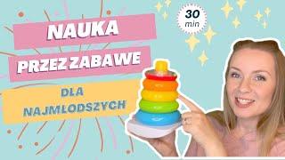 Nauka Przez Zabawę Dla Najmłodszych | Ćwiczenia mowy, Kolory, Liczby, Rymowanki | Film Dla Dzieci