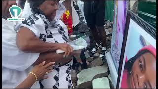 EAST LEGON VIGIL: Mother, Grandmother of One of the Deceased Overcome with Emotion