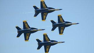 2022 Thunder Over Dover Airshow | Blue Angels Highlights