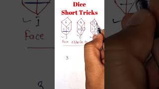 Three Dice Short Trick | Double Dice Question For Railway, SSC CGL Reasoning | Reasoning Short Trick