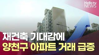 재건축 기대감에 양천구 아파트 거래 급증  | #헬로tv뉴스