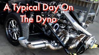 A typical day on the dyno