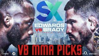 VB MMA PICKS - UFC London: Edwards vs. Brady (Sat., March 22, 2025)