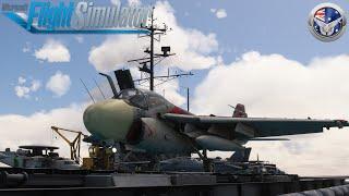 Grumman A-6 Intruder - by Deimos Inc - Short Carrier Circuit - Microsoft Flight Simulator