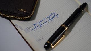 Fountain Pen Thoughts | How to build a writing habit