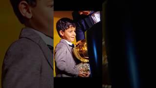Ronaldo Jr. holds Ballon D'or but then...