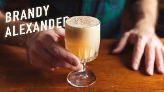 The Brandy Alexander - a simple holiday drink