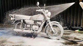 Yamaha RX100 Foam Wash & Wax | Brand New Showroom Look | SpeedyLio 