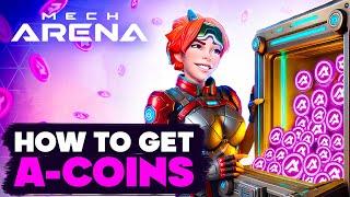 How to Get FREE A Coins in Mech Arena  UNLIMITED A COINS FAST Promo Codes for Mechs & Credits 2024