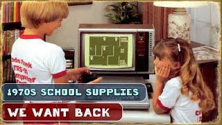 RETRO School Supplies 1970s kids were OBSESSED with