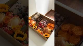 Pack snack boxes with me #asmr #food #asmrfood #snacks #satisfying #lifestyle #shorts