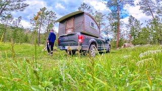 Exploring Custer State Park in my DIY Truck Camper (ep. 7)