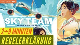 Sky Team Regeln Anleitung Erklärung Koop Würfelspiel 2 Spieler Spiel des Jahres 2024