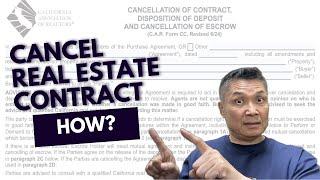 Cancel Real Estate Contracts: How?