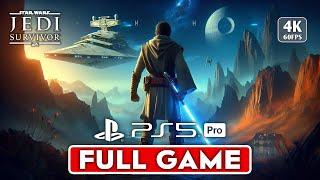 STAR WARS JEDI: SURVIVOR PS5 PRO Full Game Walkthrough [4K 60FPS RT] No Commentary