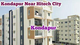 Flat For Sale in Kondapur Hitech City | Flat For Sale in Kondapur Hyderabad | Kondapur | #kondapur