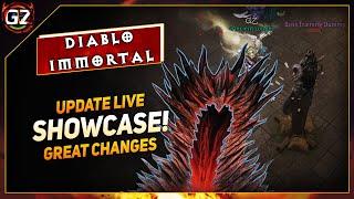 UPDATE LIve - Great Changes - SHOWCASE | Diablo Immortal