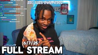 Eating Popeyes, Listening To Quan Millz Books, Temu Shopping, Mobile Games - Blueryai VOD 6/7/25