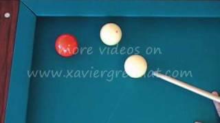 Billard français - Billiard E-Learning - Technique - 47 positions de prises d'américaine