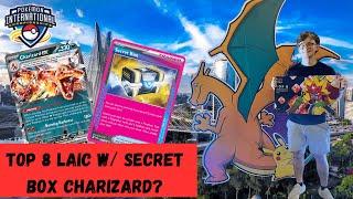 SECRET BOX Charizard?! Top 8 LAIC Interview With Jackson Ford!