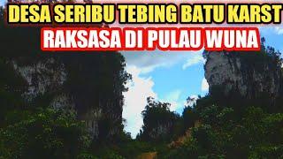 Inilah kampung indah dengan 1000 tebing batu karst raksasa di pulau muna