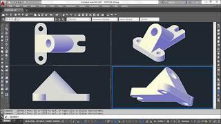 CAD CAM Tutorial for 3D Model in AutoCAD