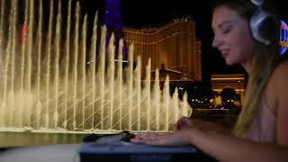 Eliza May - Scratching at Bellagio Fountain