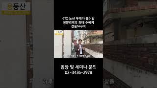 GTX 노선 두개가 들어갈 청량리역의 최대 수혜지 전농14구역