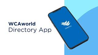 Introduction to the WCAworld Directory App