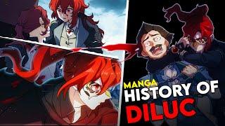 HIS BROKEN DREAM! Diluc Manga Part - 1 | Genshin Impact