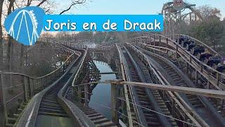 Joris en de Draak Vuur Seite tolle duelling Holzachterbahn in Efteling onride 2025