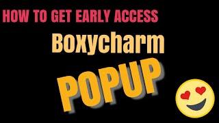 EARLY POPUP ACCESS! Boxycharm November! PRODUCT SPOILERS