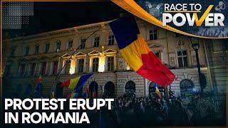 Protests Erupt As Romania Bars Pro-Russian Presidential Candidate | Race To Power | WION