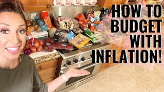 Groceries for a family of 10! PLUS how to budget with inflation! Grocery tips & tricks | Jordan Page