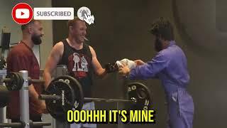 CRAZY CLEANER surprise GIRLS in a GYM prank #1  Aesthetics in public reactions   ANATOLY