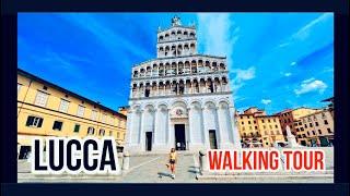 LUCCA ITALY  || TUSCANY HIDDEN GEM || WALKINGTOUR