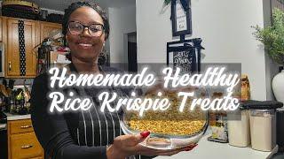 Vlogmas Day 5: Homemade Healthy Rice Krispie Treats