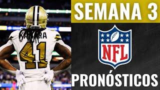 Pronósticos NFL Semana 3  Análisis, Apuestas y Predicciones de cada PARTIDO