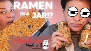 Delicious Vegan Ramen Recipe | Easy Meal in a Jar Tutorial #eMarchency24