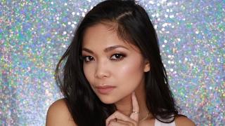 Bronzey Glittery Eyes Tutorial | Tina Czarina