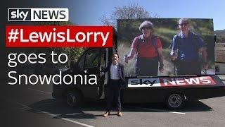 Lewis Lorry in Snowdonia