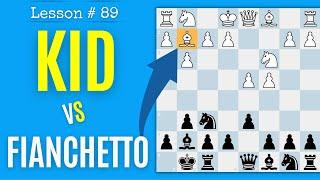 Chess Lesson # 89: King’s Indian Defense vs Fianchetto Variation