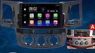 Toyota Hilux DIY headunit installation