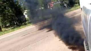 5.9L Cummins diesel Rollin Coal - towing