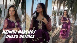 Mehndi Makeup and Dress Detailings - Complete Dressing and Makeup Inspiration for Mehndi.