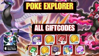 Poke Explorer & All 6 Giftcodes | 6 Free Codes Poke Explorer - How to Redeem