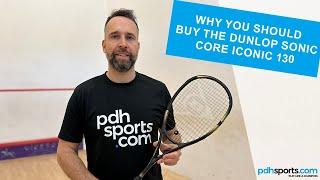 Dunlop Sonic Core Iconic 130 racket review by pdhsports.com